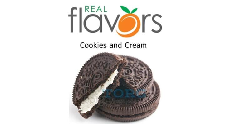 Изображение Ароматизатор Real Flavors Cookies & Cream SC Ароматизатор Real Flavors Cookies & Cream SC